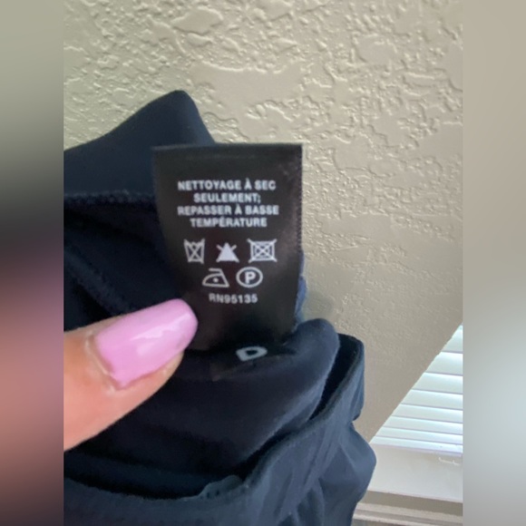 NWOT Lafayette 148 NY Dark Navy Elastic Waist Pull On Viscose Stretch Pants Sz S - Picture 6 of 16